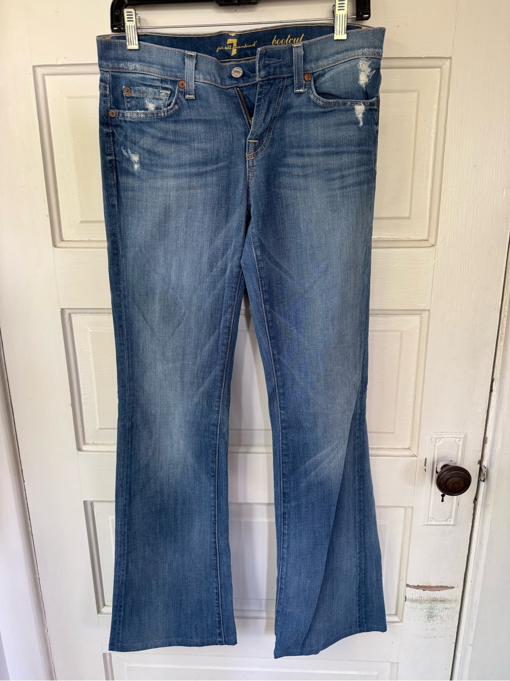 7 For All Mankind- Dojo- Light Blue Flare Jeans Size 26